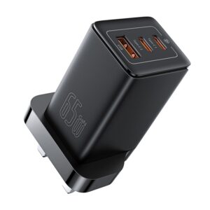 Baseus Gan5 Pro 3 in 1 65W Fast Charger (CCGAN65UK)