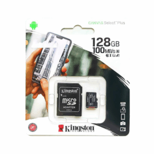 Kingston 128GB 100MB/s  Micro SD Memory Card